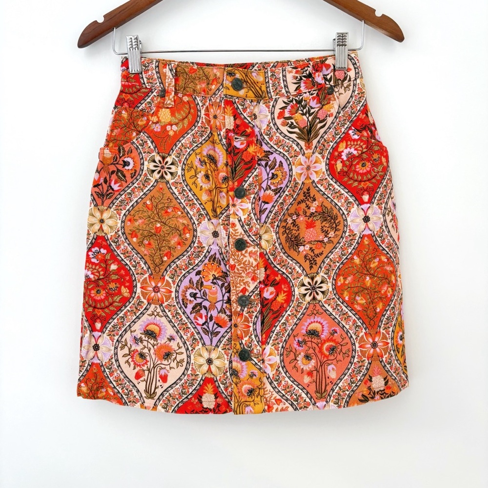 NWT Farm Rio Lavinia Mini Skirt XS